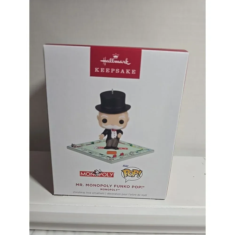 2024 Hallmark Keepsake Monopoly™ Mr. Monopoly Funko POP!®‎ Ornament